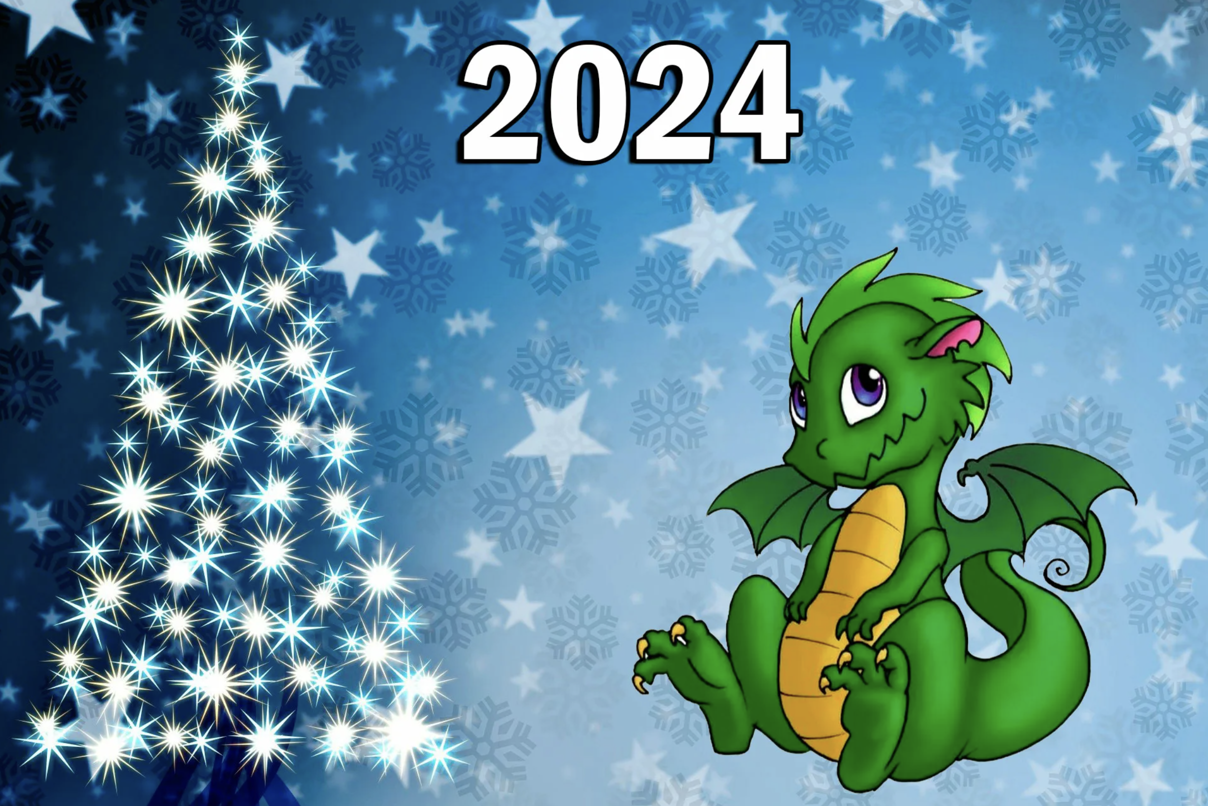 Поздравляем с Новым 2024 годом и Рождеством