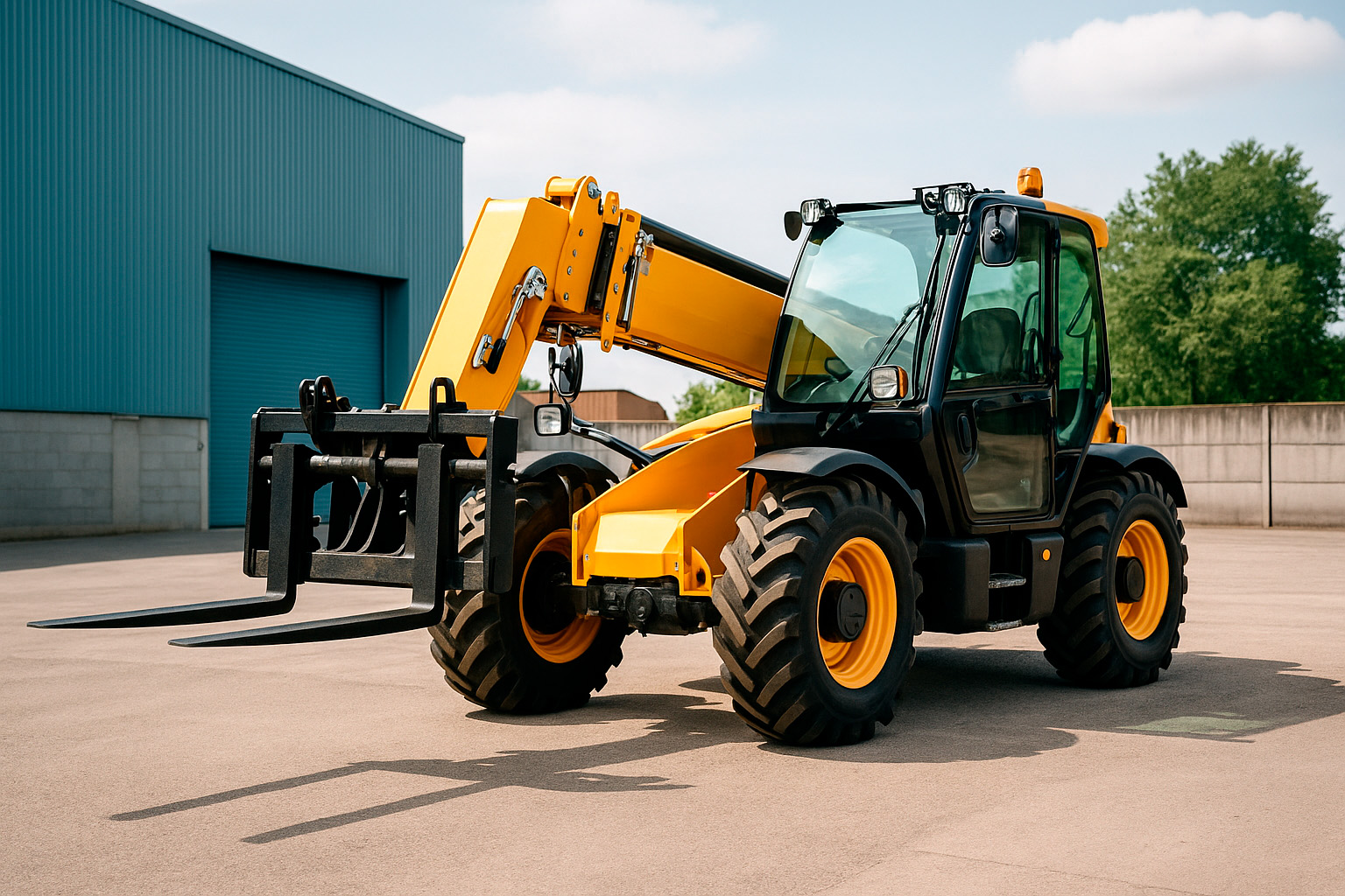 Аренда телескопических погрузчиков