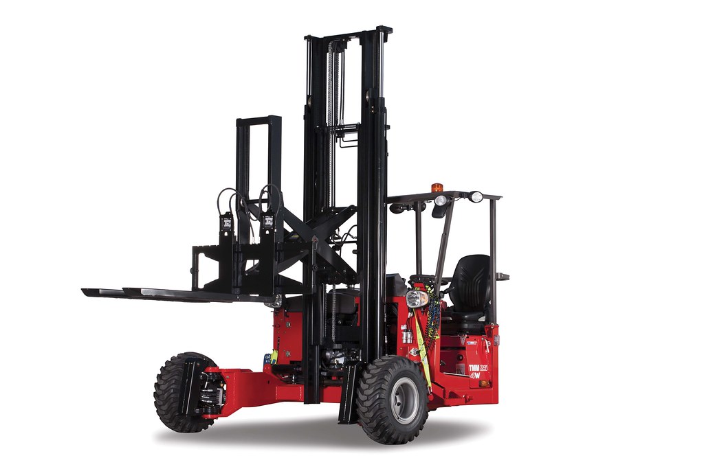 Truck-mounted forklift